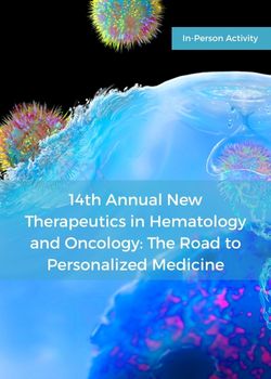 14th Annual New Therapeutics in Hematology and Oncology: The Road to Personalized Medicine Banner